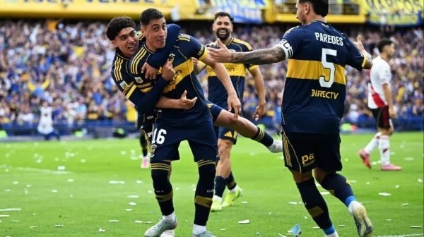 Boca venció a River por 2 a 0 y se clasificó a la Copa Libertadores 2026