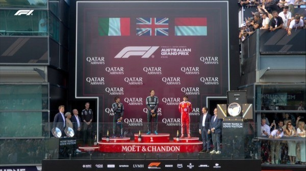 F1: Colapinto fue 14° en el GP de Australia, que dominó Mercedes