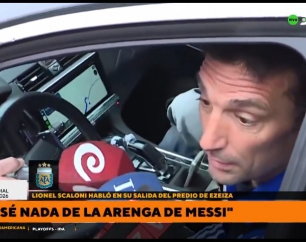 Lionel Scaloni habló tras llegar a su casa en Pujato: “Perdimos porque ellos jugaron mejor”