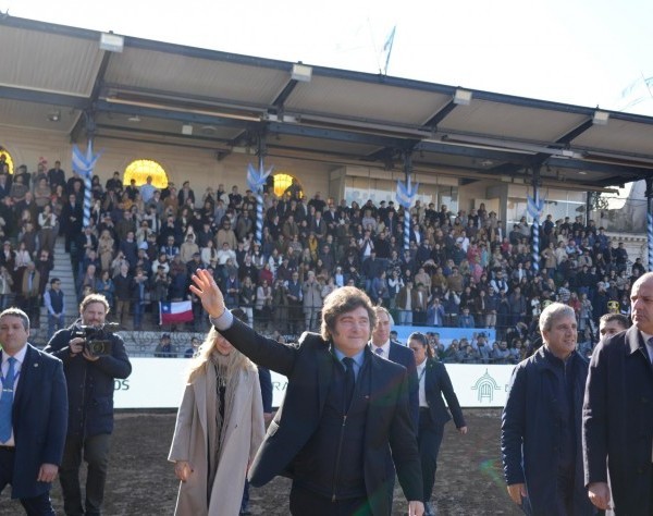 En La Rural, Milei aseguró que 