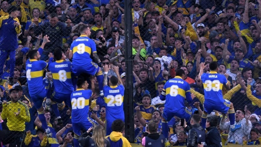 Boca destrabó el superclásico con un cabezazo de Benedetto